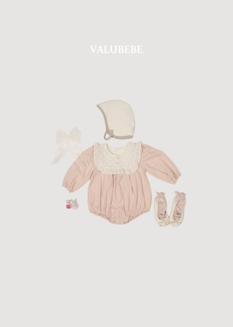 Valu Bebe - Korean Baby Fashion - #babyoninstagram - Brono Frill Romper - 4