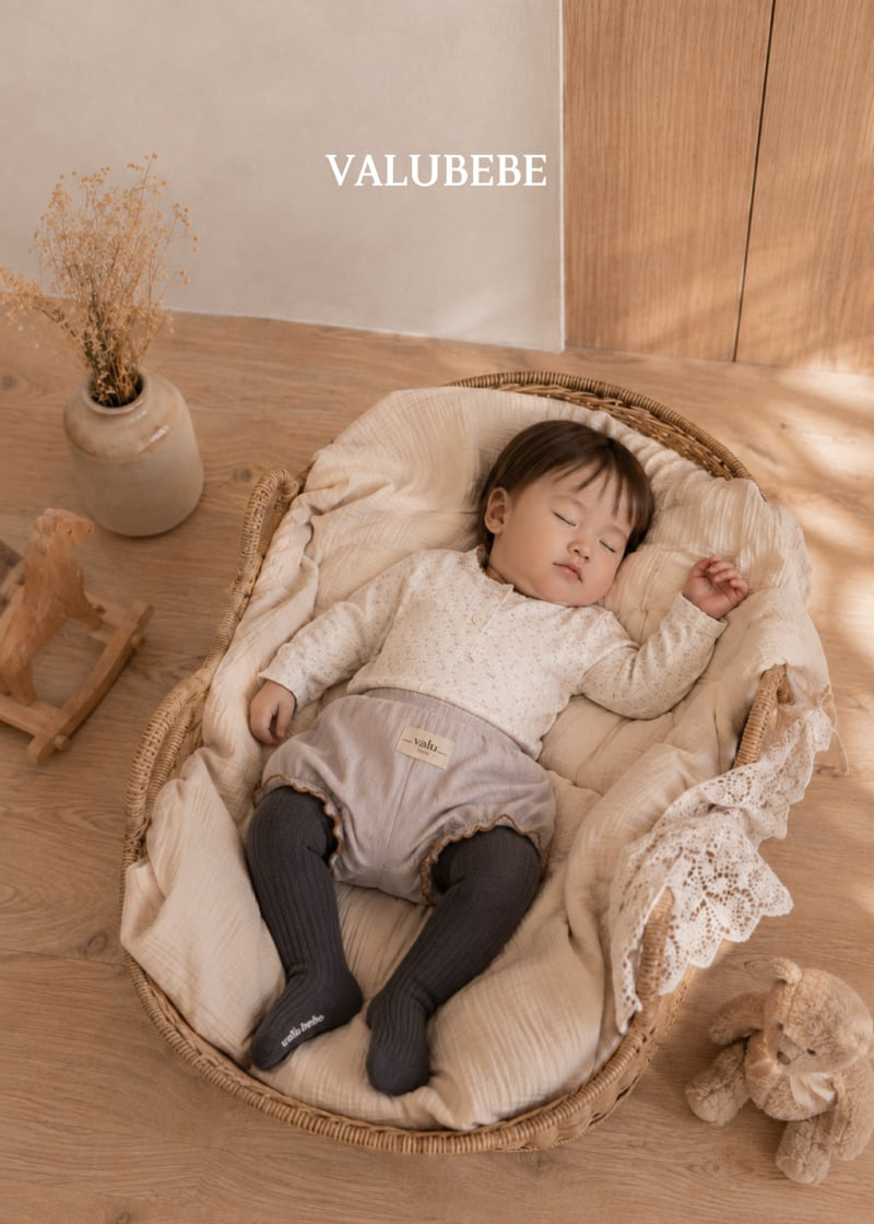 Valu Bebe - Korean Baby Fashion - #babyootd - Bebe Rib Tights - 12
