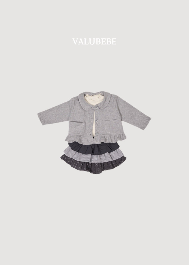 Valu Bebe - Korean Baby Fashion - #babyootd - Frill Jacket - 11
