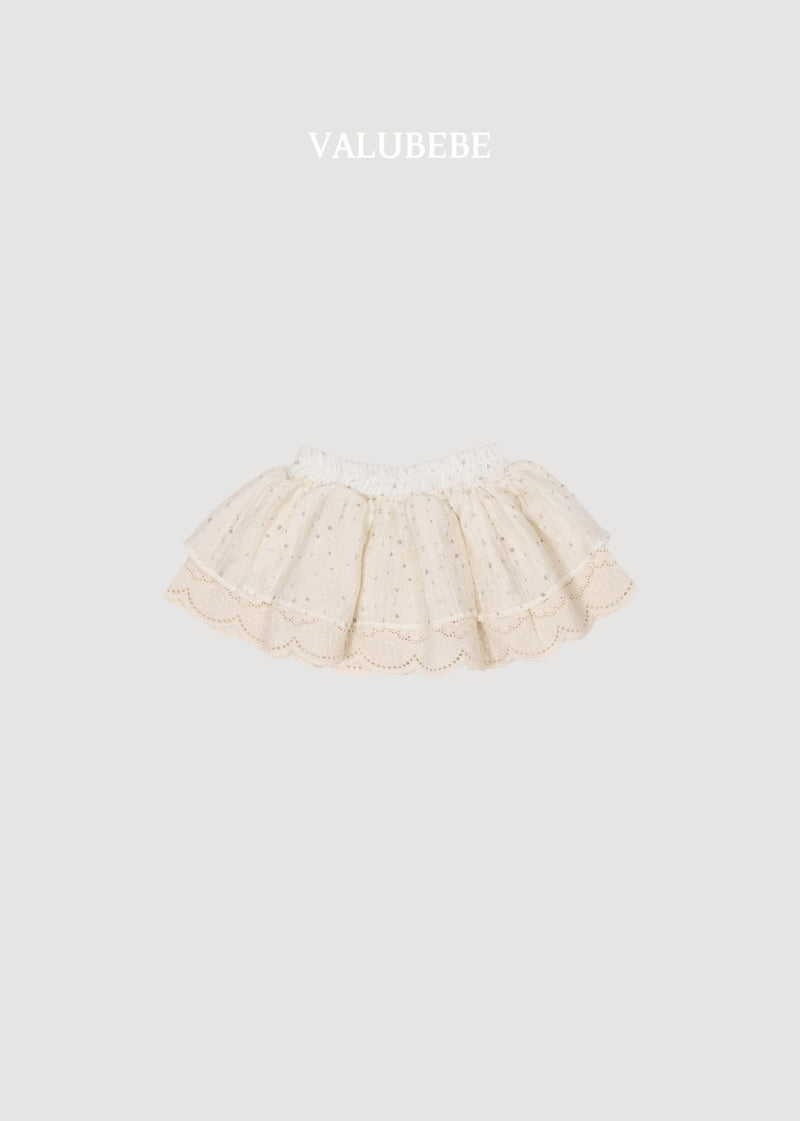 Valu Bebe - Korean Baby Fashion - #babyoninstagram - Flower Colored Skrit - 4