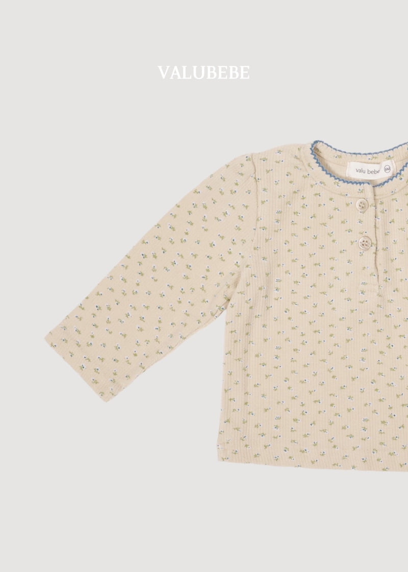 Valu Bebe - Korean Baby Fashion - #babyootd - Lisa Eyelet Pincoat Tee - 9