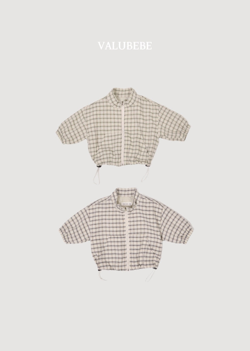Valu Bebe - Korean Baby Fashion - #babyoutfit - Hi Check Jumper - 4