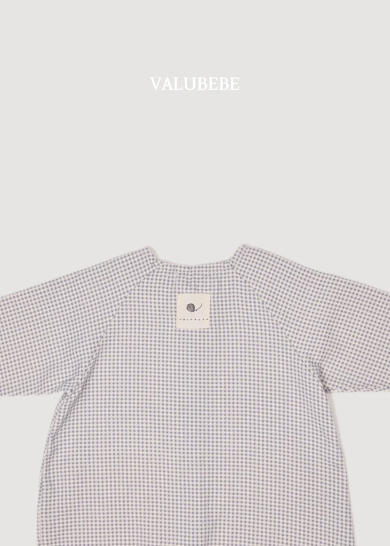 Valu Bebe - Korean Baby Fashion - #babyoutfit - Lee Check Jumpsuit - 9