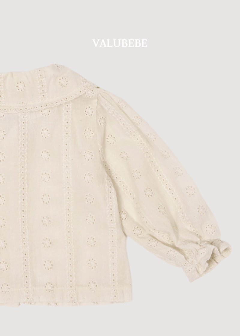 Valu Bebe - Korean Baby Fashion - #babyoutfit - Bobo Lace Blouse - 7