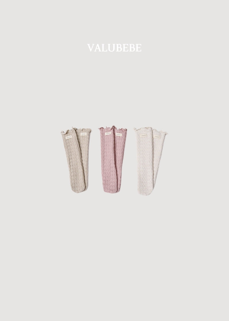 Valu Bebe - Korean Baby Fashion - #babyoutfit - Talktalk Knit Socks