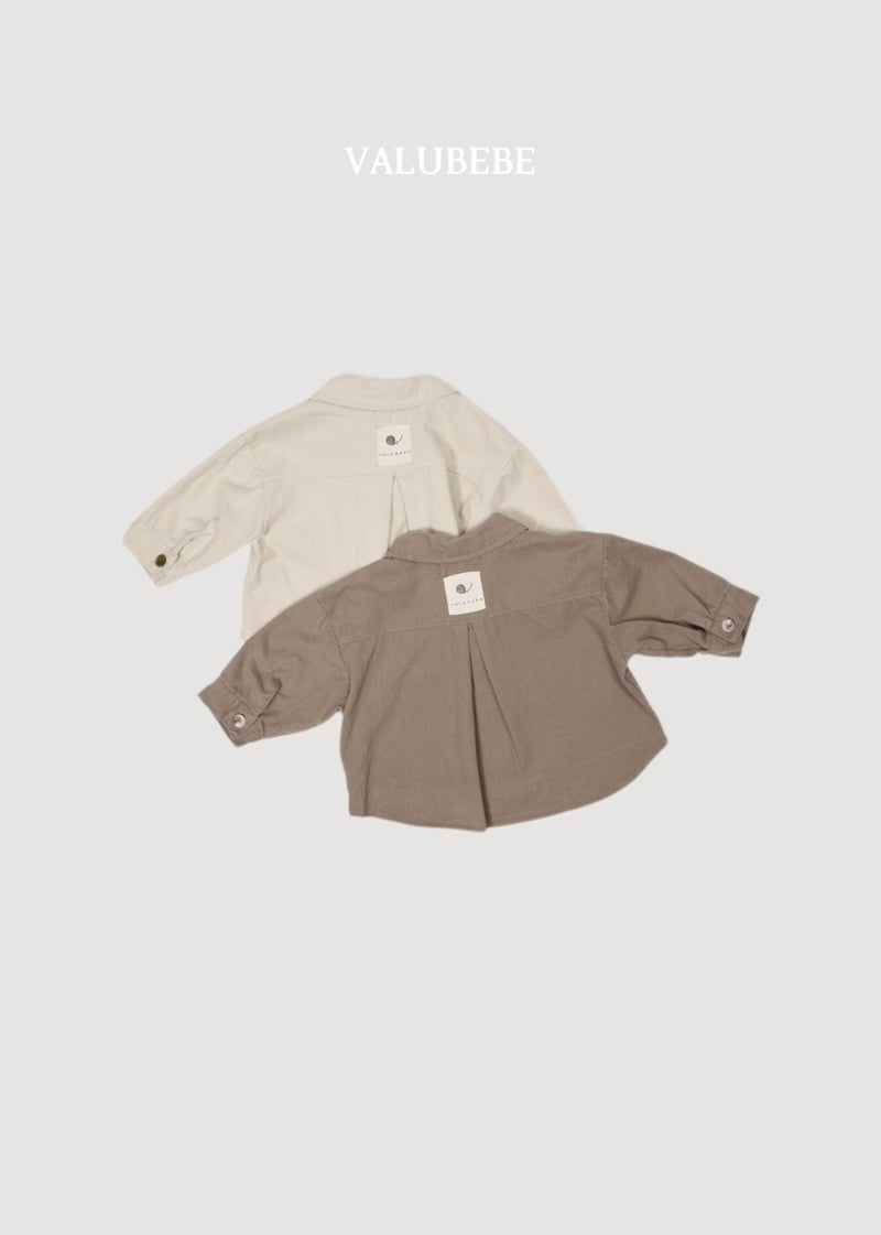 Valu Bebe - Korean Baby Fashion - #babyootd - Dumble Shirt Jacket - 4