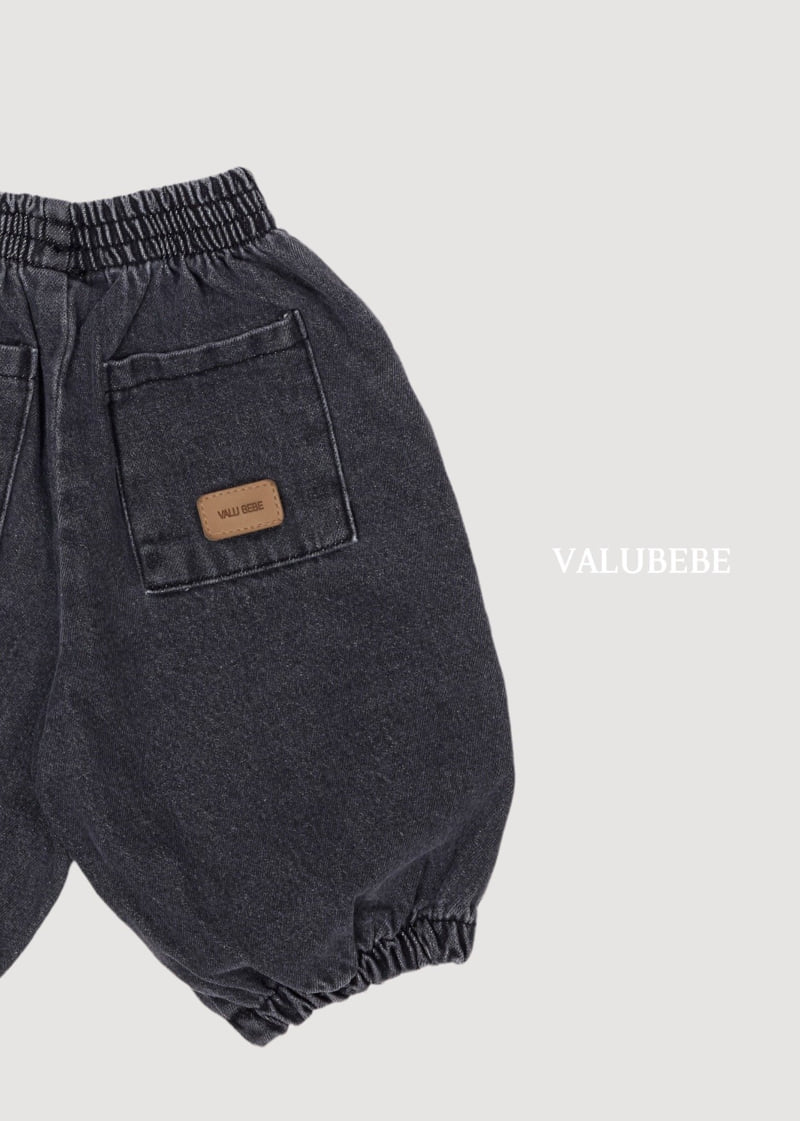 Valu Bebe - Korean Baby Fashion - #babyoutfit - Andy Zipper Denim Pants - 8