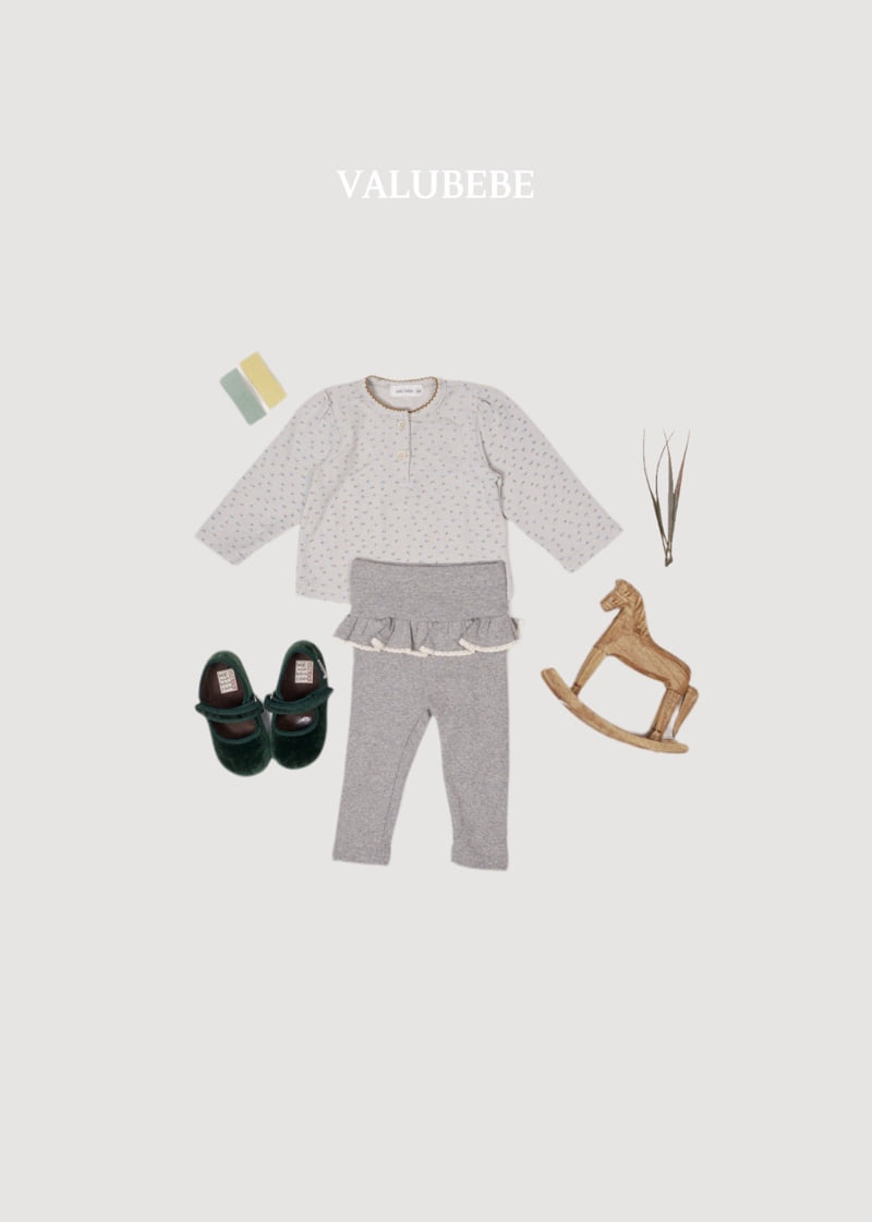 Valu Bebe - Korean Baby Fashion - #babyoutfit - Coco Frill Leggings - 9