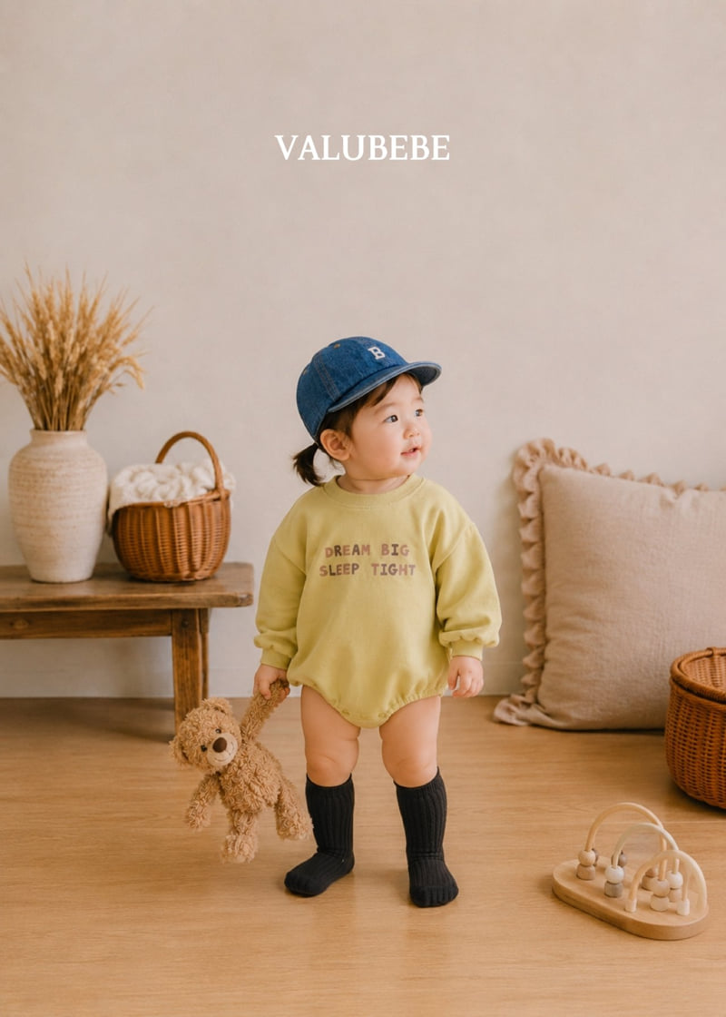 Valu Bebe - Korean Baby Fashion - #babywear - Roony Sweatshirts Romper - 12