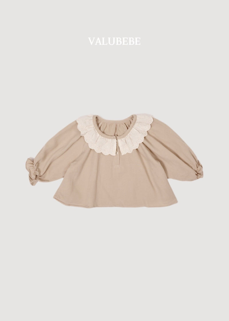 Valu Bebe - Korean Baby Fashion - #babyoutfit - Wrap Frill Blouse - 4