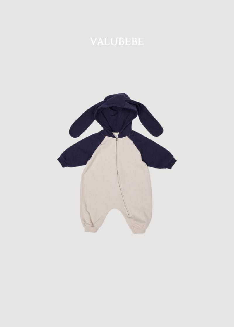 Valu Bebe - Korean Baby Fashion - #babywear - Bunny Hood Jumpsuit - 11