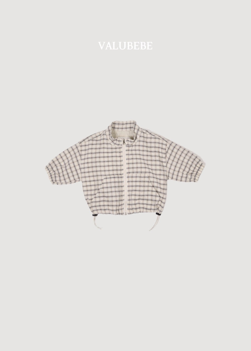 Valu Bebe - Korean Baby Fashion - #onlinebabyboutique - Hi Check Jumper - 6