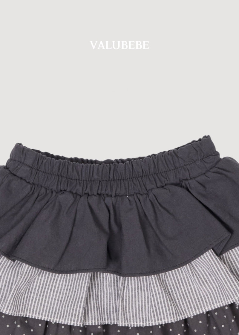 Valu Bebe - Korean Baby Fashion - #onlinebabyboutique - Frill Cancan Skirt Pants - 8