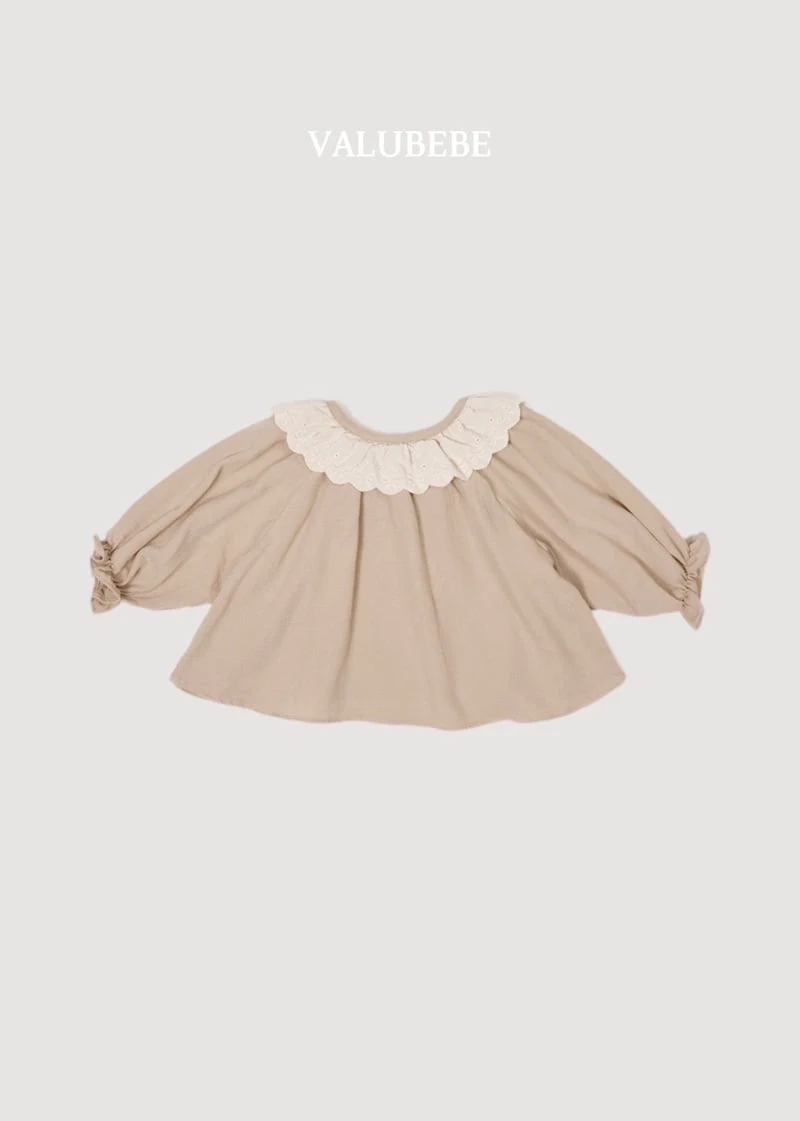 Valu Bebe - Korean Baby Fashion - #onlinebabyboutique - Wrap Frill Blouse - 5