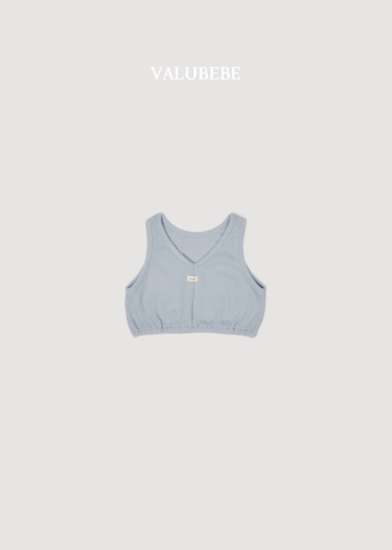 Valu Bebe - Korean Baby Fashion - #onlinebabyboutique - Honey Rib Vest - 5