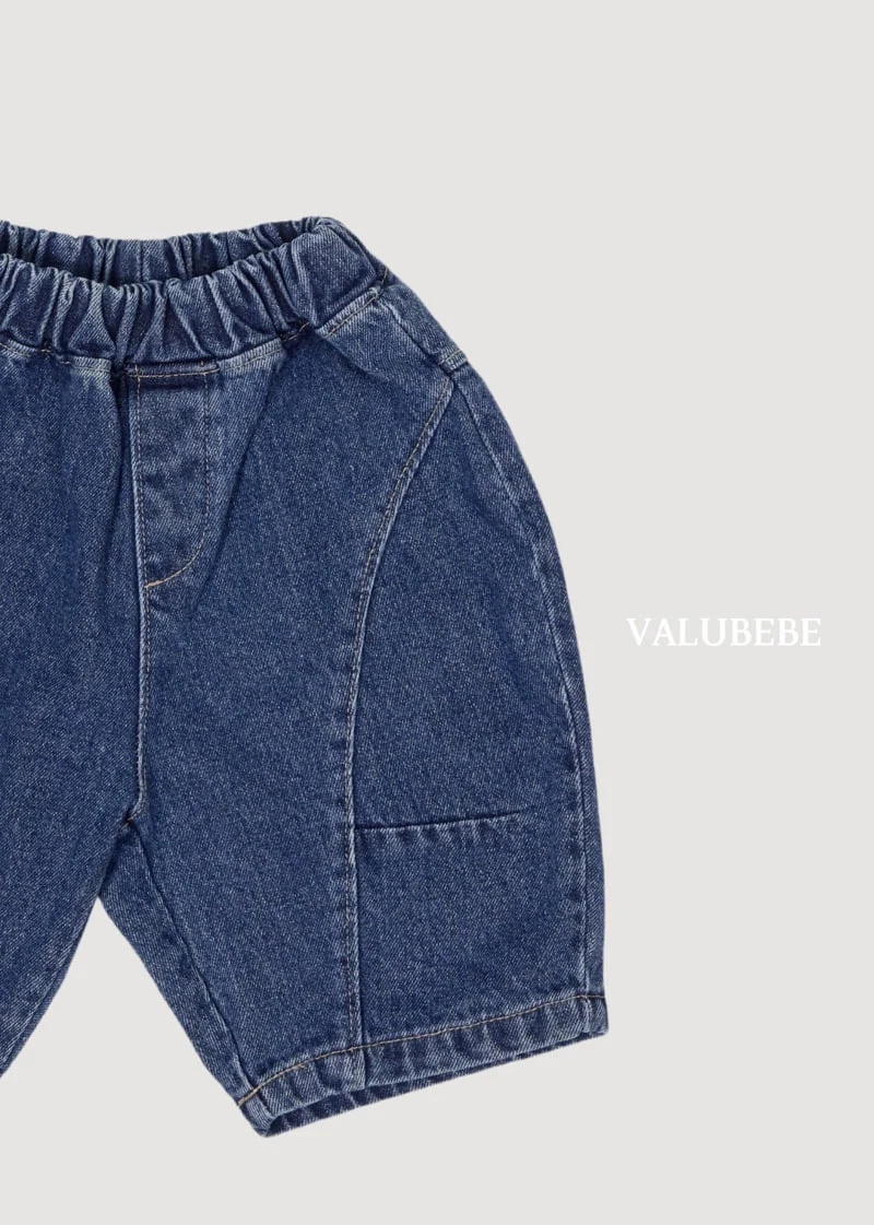 Valu Bebe - Korean Baby Fashion - #onlinebabyboutique - Cut Out Denim Pants - 9