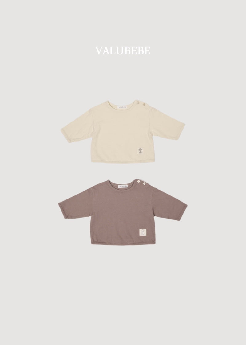 Valu Bebe - Korean Baby Fashion - #babywear - Basic Button Tee - 4