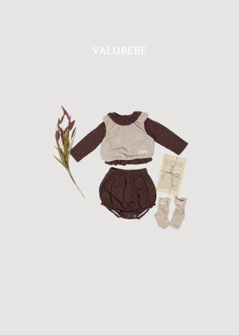 Valu Bebe - Korean Baby Fashion - #onlinebabyboutique - Autora Puff Vest - 12