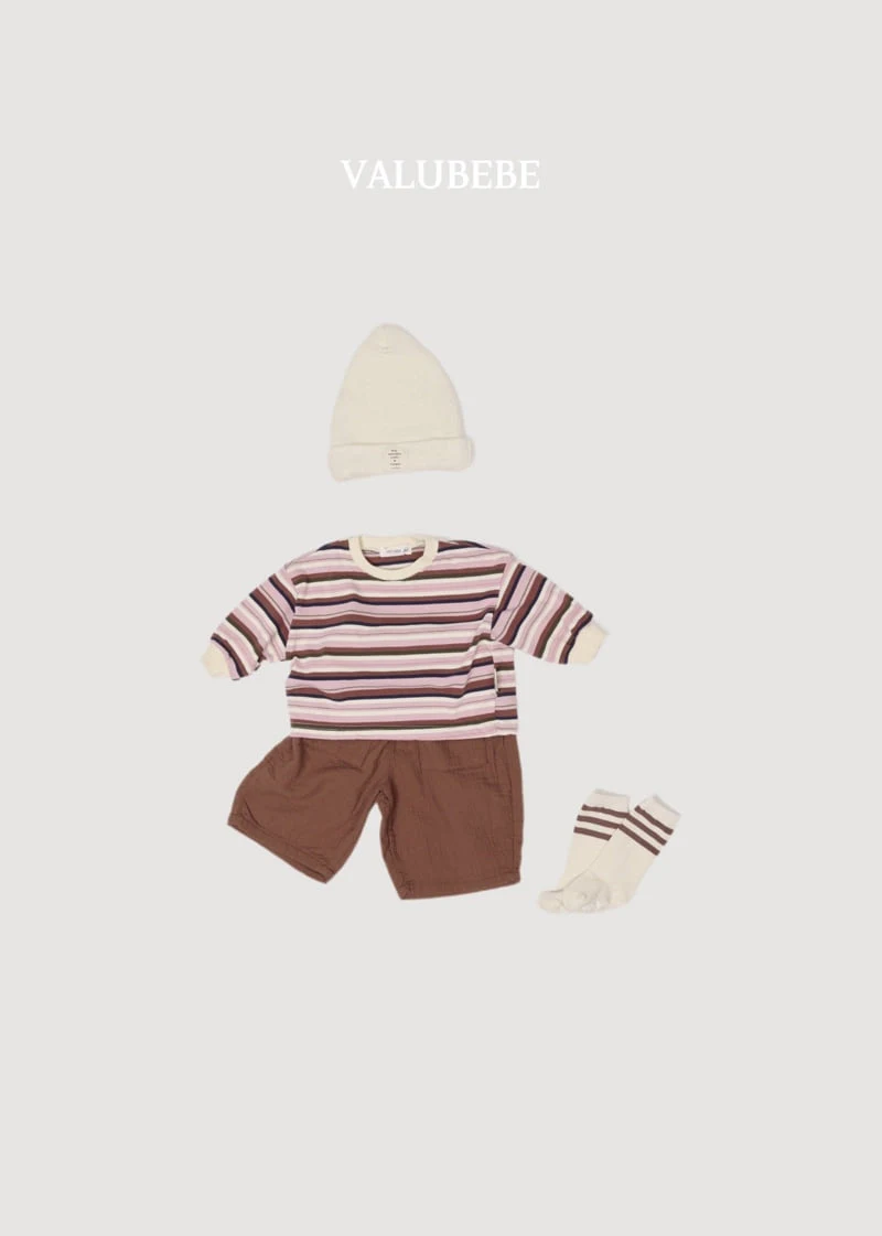 Valu Bebe - Korean Baby Fashion - #onlinebabyshop - Farms Stripe Tee - 10