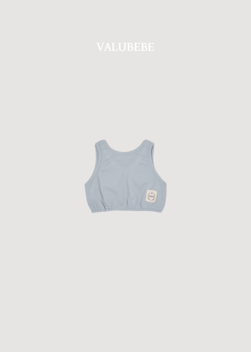 Valu Bebe - Korean Baby Fashion - #onlinebabyshop - Honey Rib Vest - 6