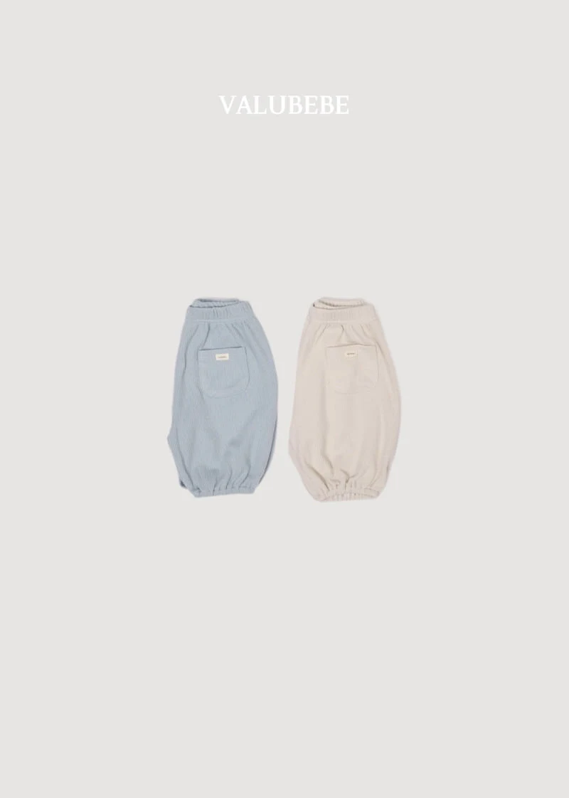 Valu Bebe - Korean Baby Fashion - #onlinebabyshop - Honey Rib Jogger Pants - 5