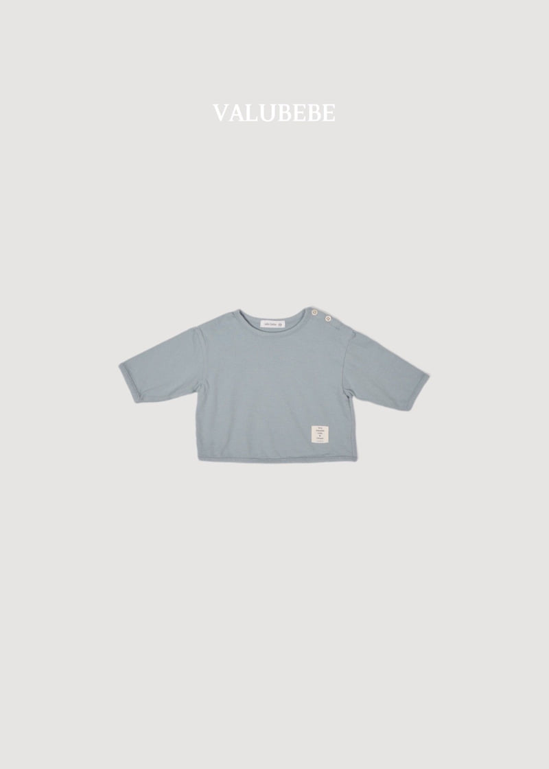 Valu Bebe - Korean Baby Fashion - #onlinebabyshop - Basic Button Tee - 5