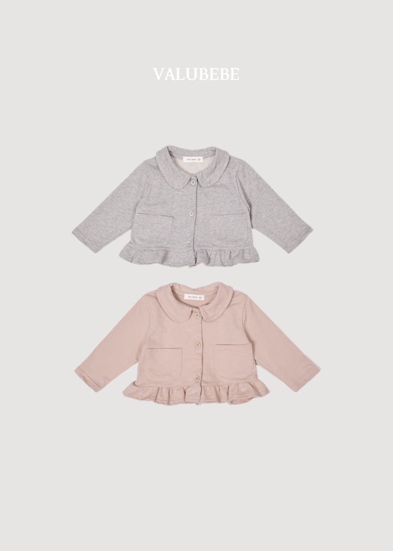 Valu Bebe - Korean Baby Fashion - #onlinebabyshop - Frill Jacket