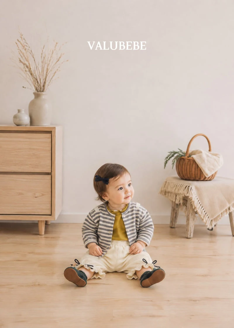 Valu Bebe - Korean Baby Fashion - #onlinebabyshop - Frill Capri Pants - 11