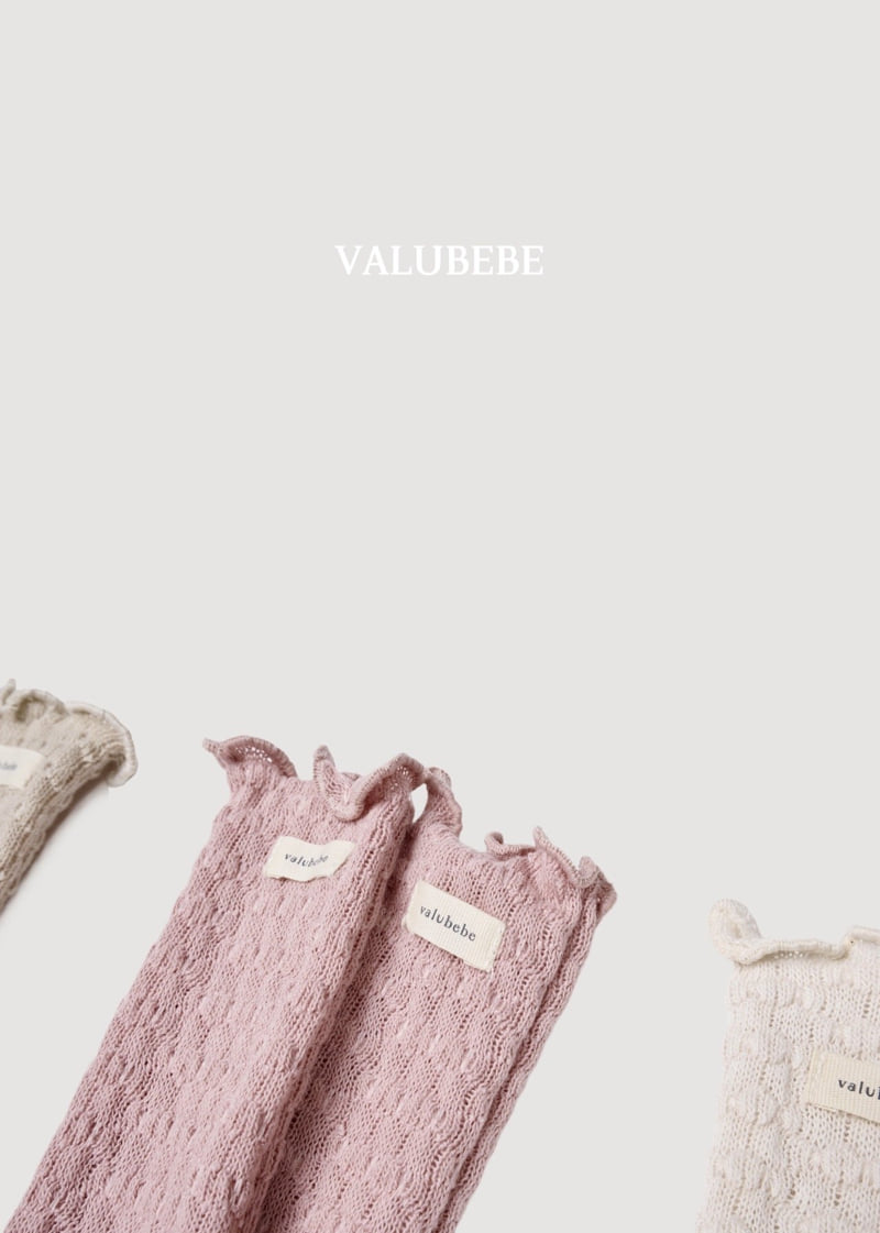Valu Bebe - Korean Baby Fashion - #smilingbaby - Talktalk Knit Socks - 6