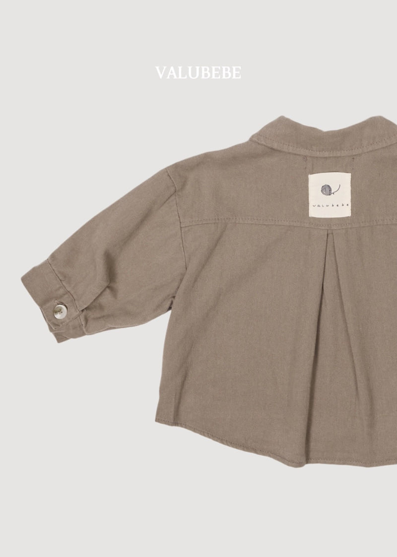Valu Bebe - Korean Baby Fashion - #smilingbaby - Dumble Shirt Jacket - 9