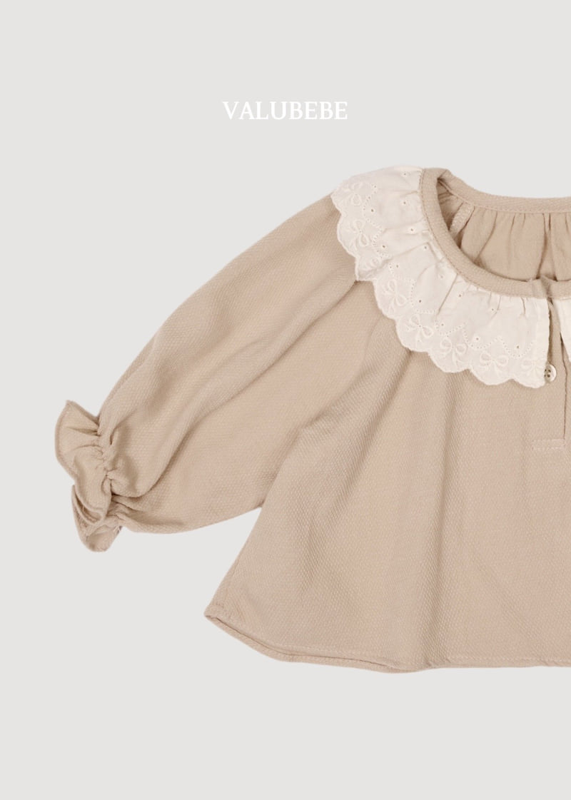 Valu Bebe - Korean Baby Fashion - #smilingbaby - Wrap Frill Blouse - 7