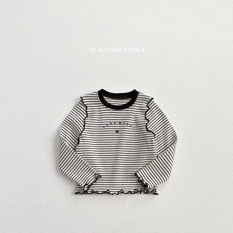Vivid I - Korean Children Fashion - #Kfashion4kids - Love One's Lalla Tee - 7