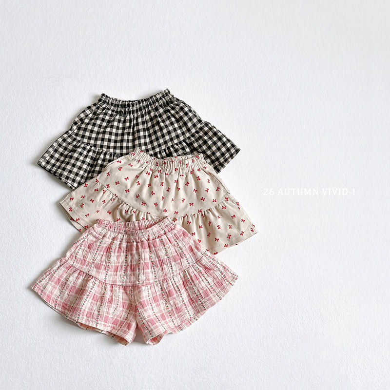 Vivid I - Korean Children Fashion - #Kfashion4kids - Golden Skirt Pants - 3