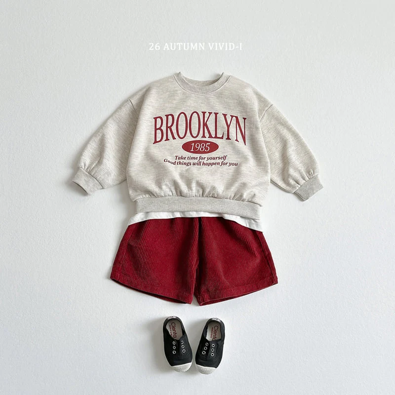 Vivid I - Korean Children Fashion - #Kfashion4kids - Brooklyn Sweatshirt - 3