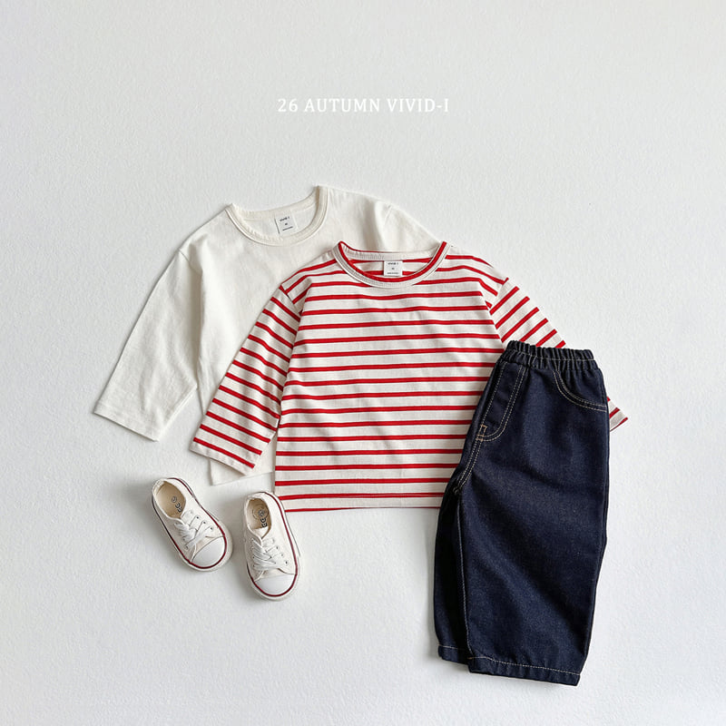 Vivid I - Korean Children Fashion - #Kfashion4kids - One Plus One Single Tee - 11