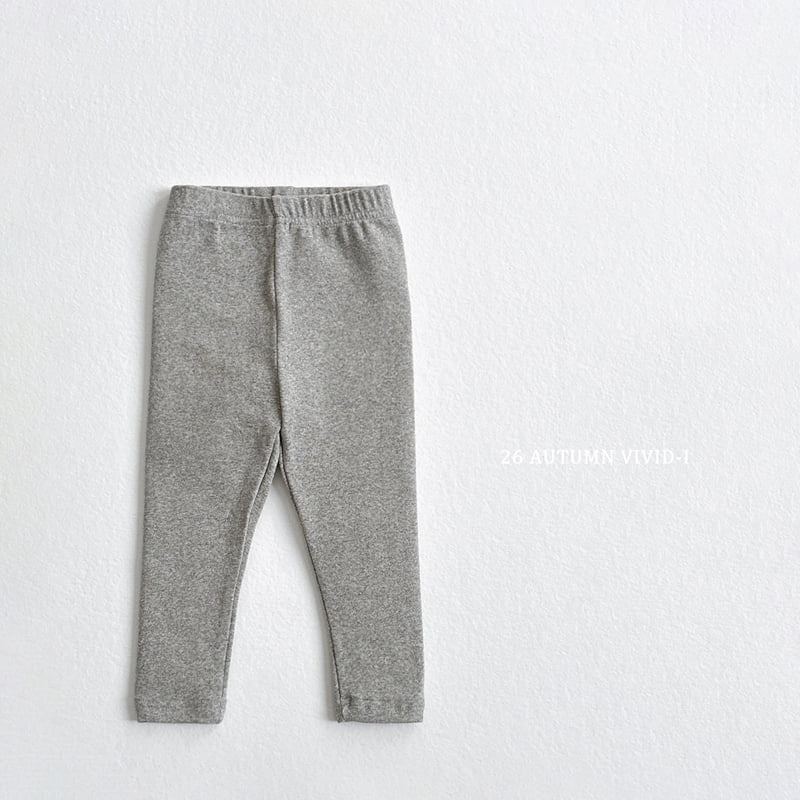 Vivid I - Korean Children Fashion - #Kfashion4kids - Basic Leggings - 6