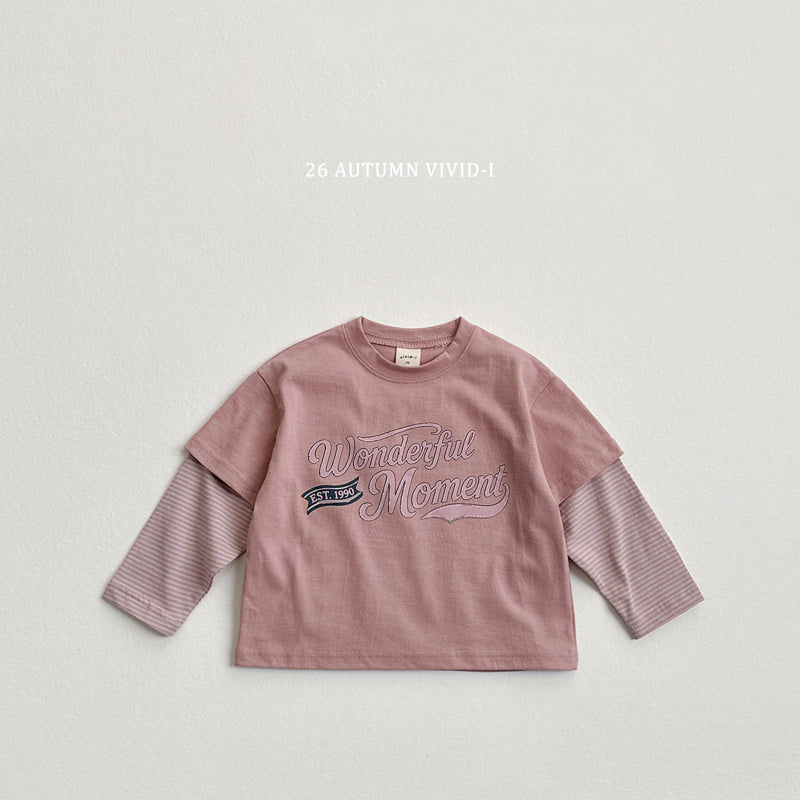 Vivid I - Korean Children Fashion - #kidzfashiontrend - Wonderful Double-layered Tee - 4