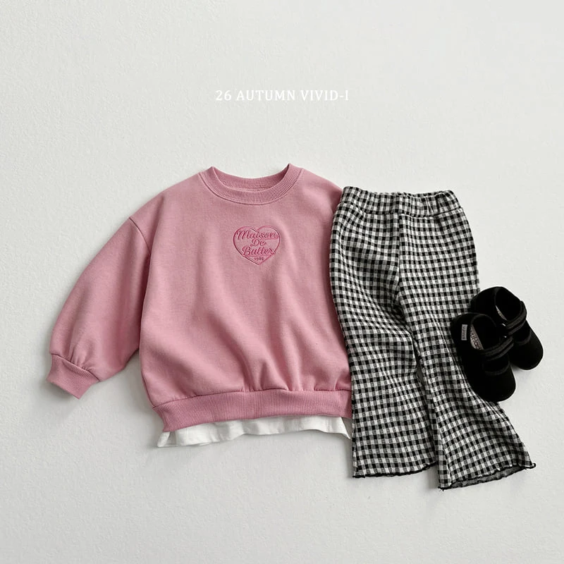 Vivid I - Korean Children Fashion - #Kfashion4kids - Heart Embroidery Set - 12