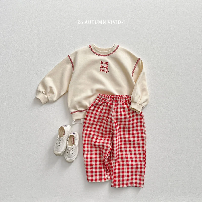 Vivid I - Korean Children Fashion - #Kfashion4kids - Hug Stitch Set - 10