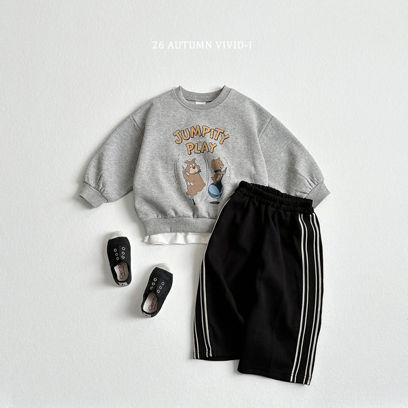 Vivid I - Korean Children Fashion - #childofig - Jumping Dog Sweatshirt - 7