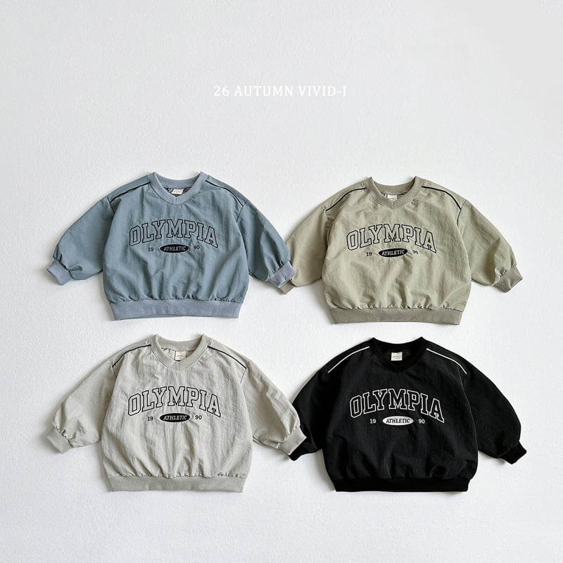 Vivid I - Korean Children Fashion - #childofig - Crinkle Olympia Sweatshirt