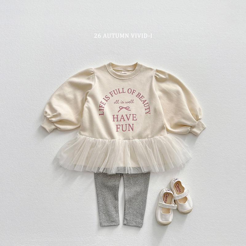 Vivid I - Korean Children Fashion - #childofig - Tutu One-piece - 7
