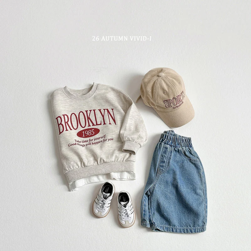 Vivid I - Korean Children Fashion - #childofig - Brooklyn Sweatshirt - 8