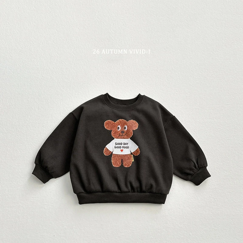Vivid I - Korean Children Fashion - #childofig - Poodle Sweatshirt - 7