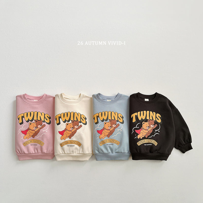 Vivid I - Korean Children Fashion - #childofig - Super Bear Sweatshirt - 3