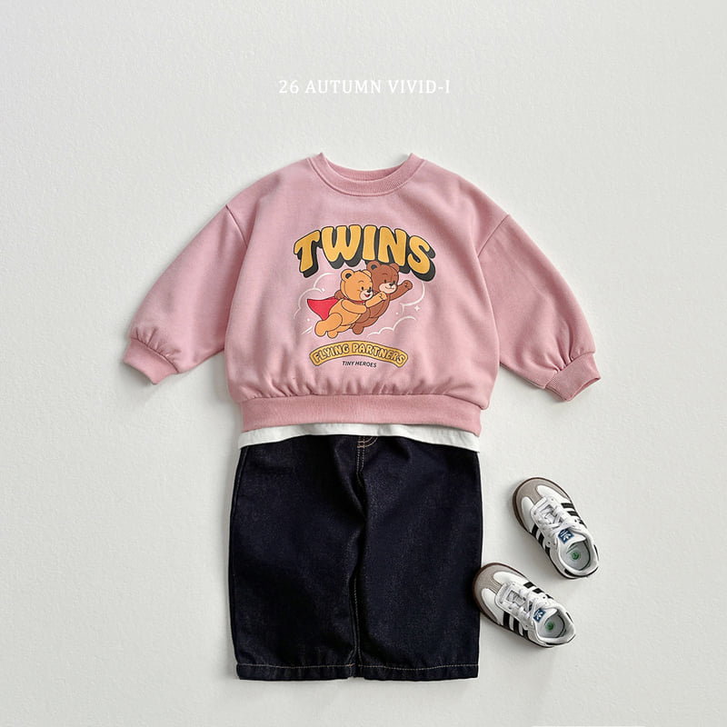 Vivid I - Korean Children Fashion - #childofig - Super Bear Sweatshirt - 4