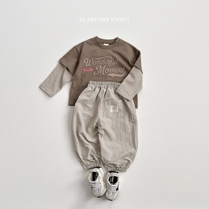 Vivid I - Korean Children Fashion - #childofig - Wonderful Double-layered Tee - 10