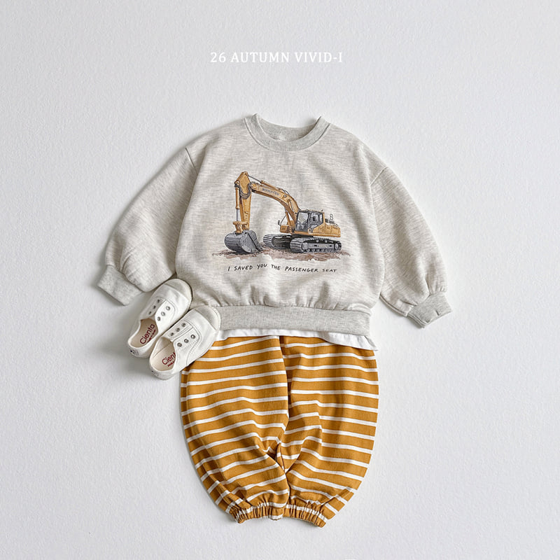 Vivid I - Korean Children Fashion - #childofig - Stripe Jogger Pants - 8