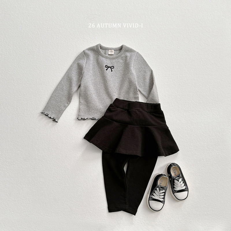 Vivid I - Korean Children Fashion - #childofig - BB Skirt Leggings - 11