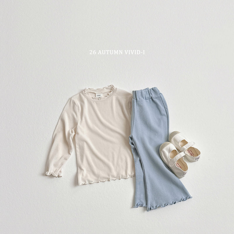 Vivid I - Korean Children Fashion - #childofig - Soft Girls Lalla Tee - 12